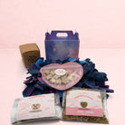 Darling Bun Shop Calming Bonfire Bundle with galaxy snuffle mat, oat stars, calming bites, and chamomile flowers.