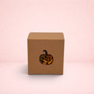 Darling Bun Shop Halloween pumpkin boredom breaker toy filled with dried forage for small pets
